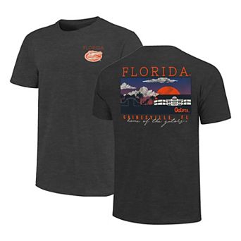 Men's Heather Charcoal Florida Gators Big & Tall Campus Scene Core T-Shirt