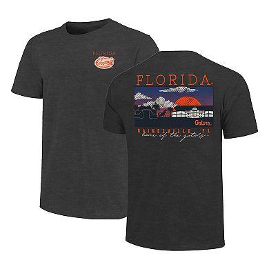 Men's Heather Charcoal Florida Gators Big & Tall Campus Scene Core T-Shirt