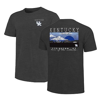 Men's Heather Charcoal Kentucky Wildcats Big & Tall Campus Scene Core T-Shirt