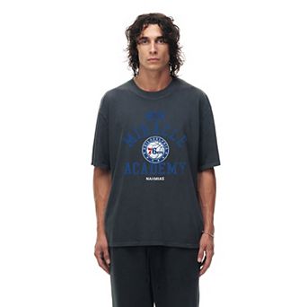 Unisex Heather Black Philadelphia 76ers Miracle Academy x NBA Collection Vintage Boxy T-shirt