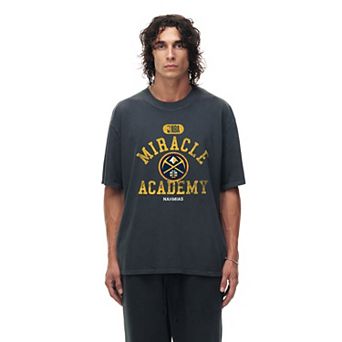 Unisex Heather Black Denver Nuggets Miracle Academy x NBA Collection Vintage Boxy T-shirt