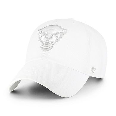 Men's '47 White Pitt Panthers Clean Up Adjustable Hat