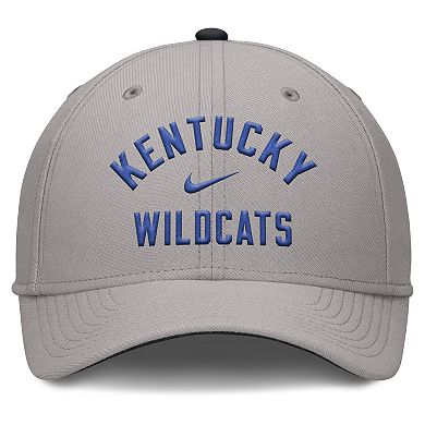 Men's Nike Gray Kentucky Wildcats Rise Prep Performance Flex Hat