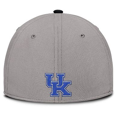 Men's Nike Gray Kentucky Wildcats Rise Prep Performance Flex Hat