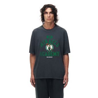 Unisex Heather Black Boston Celtics Miracle Academy x NBA Collection Vintage Boxy T-shirt