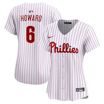 Women's Nike Ryan Howard White Philadelphia Phillies Limited Jersey