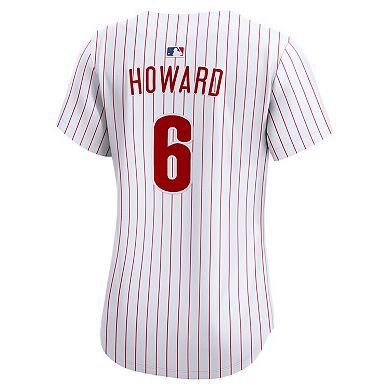 Women's Nike Ryan Howard White Philadelphia Phillies Limited Jersey