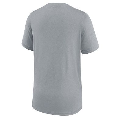 Youth Nike Gray Dallas Cowboys Icon Legend T-Shirt