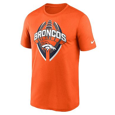 Men's Nike Orange Denver Broncos Legend Icon Performance T-Shirt
