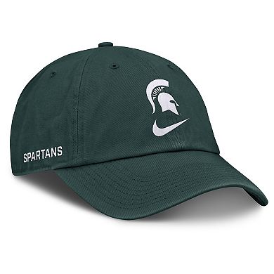Men's Nike Green Michigan State Spartans Primetime Club Adjustable Hat