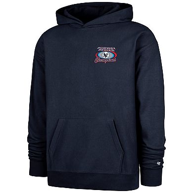 Men's '47 Navy New York Yankees 2000 World Series Champions Showcase Backer Pullover Hoodie
