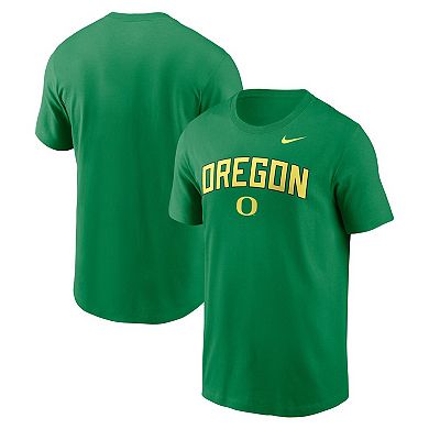 Men's Nike Green Oregon Ducks Primetime Arch Stack T-Shirt