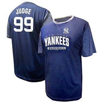 Men's Profile Aaron Judge Navy New York Yankees Big & Tall Name & Number T-Shirt
