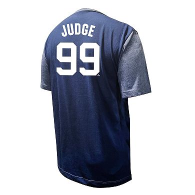Men's Profile Aaron Judge Navy New York Yankees Big & Tall Name & Number T-Shirt