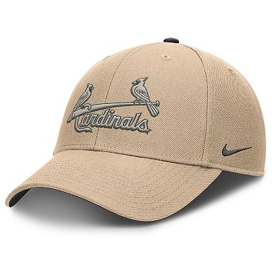 Men's Nike Khaki St. Louis Cardinals Rise Adjustable Hat