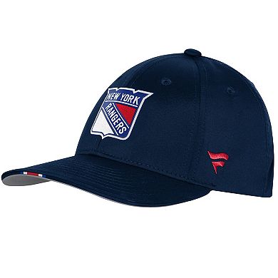 Youth Fanatics Navy New York Rangers 2025 NHL Draft Authentic Pro On-Stage Podium Adjustable Hat