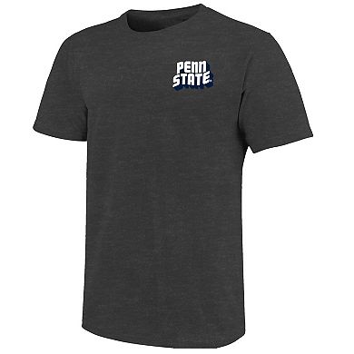 Men's Charcoal Penn State Nittany Lions Big & Tall Welcome Postcard Hyper Local Core T-Shirt