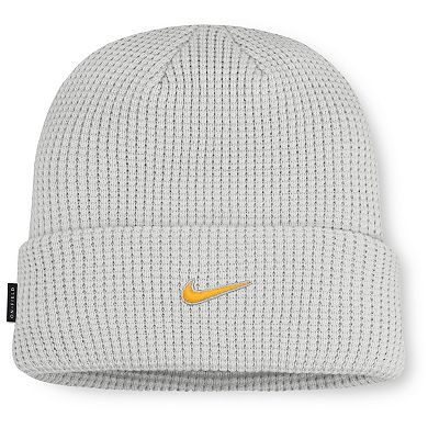 Men Nike Gray West Virginia Mountaineers 2025 On-Field Utility Cuffed Knit Hat