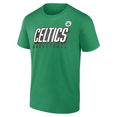 Men's Fanatics Kelly Green Boston Celtics Logo T-Shirt