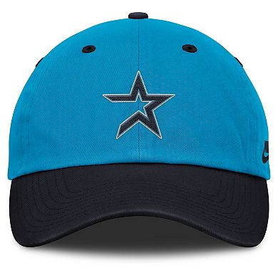 Men's Nike Blue/Navy Houston Astros Neon 90s Club Adjustable Hat