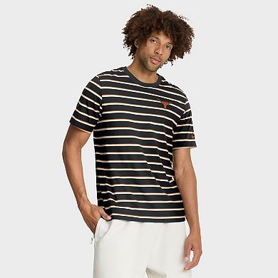 Men's Nike Black Texas Longhorns Athletic Prep Legacy Summit Stripe T-Shirt