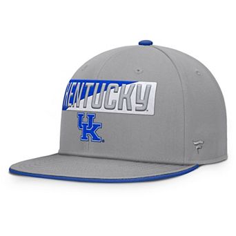 Men's Fanatics Gray Kentucky Wildcats Duo Snapback Hat