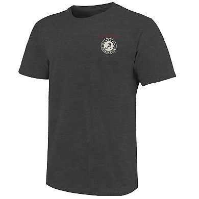Men's Heather Charcoal Alabama Crimson Tide Big & Tall Campus Scene Core T-Shirt