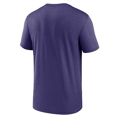 Men's Nike Purple Baltimore Ravens Legend Icon Performance T-Shirt