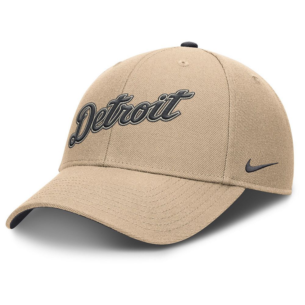 Men's Nike Khaki Detroit Tigers Rise Adjustable Hat