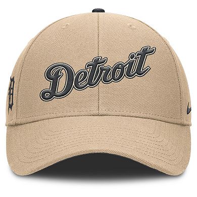 Men's Nike Khaki Detroit Tigers Rise Adjustable Hat
