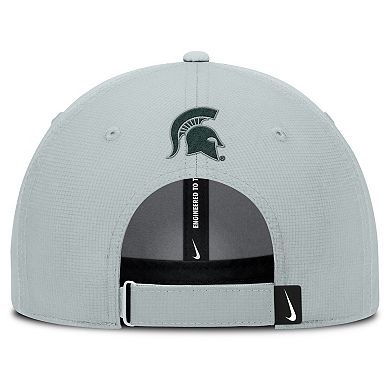Men's Nike Gray Michigan State Spartans Club Prep Performance Adjustable Hat
