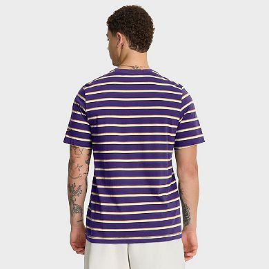 Men's Nike Purple LSU Tigers Athletic Prep Legacy Summit Stripe T-Shirt