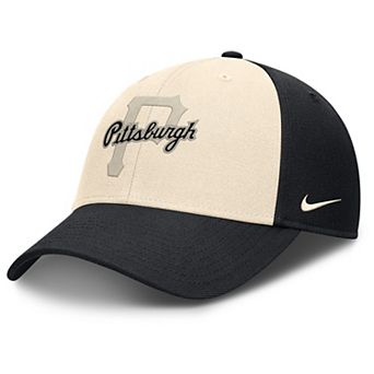 Men's Nike Black/Natural Pittsburgh Pirates Statement Club Performance Adjustable Hat