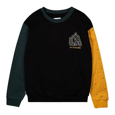 Unisex Live Breathe Futbol Black LA Galaxy Pullover Sweatshirt