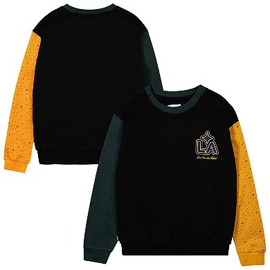 Unisex Live Breathe Futbol Black LA Galaxy Pullover Sweatshirt
