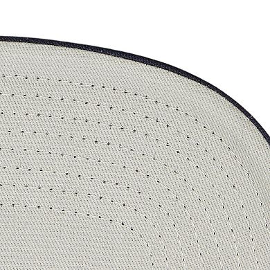 Men's Mitchell & Ness White/Deep Sea Blue Seattle Kraken Gridlock Trucker Adjustable Hat