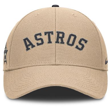 Men's Nike Khaki Houston Astros Rise Adjustable Hat