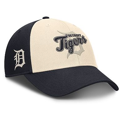 Men's Nike Navy/Natural Detroit Tigers Statement Club Performance Adjustable Hat