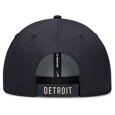 Men's Nike Navy/Natural Detroit Tigers Statement Club Performance Adjustable Hat