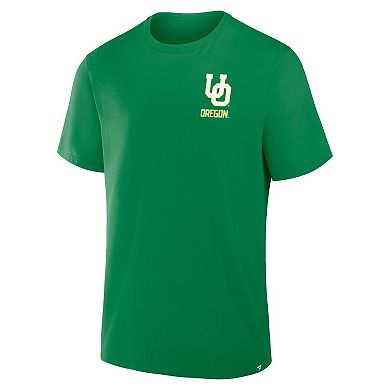 Men's Fanatics Green Oregon Ducks Quad Legacy T-Shirt