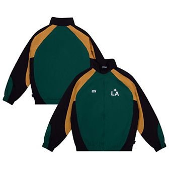 Unisex Live Breathe Futbol Green LA Galaxy Roadman Track Jacket