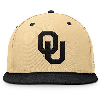 Men's Fanatics Khaki/Black Oklahoma Sooners Balance Fitted Hat