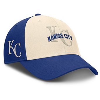 Men's Nike Royal/Natural Kansas City Royals Statement Club Performance Adjustable Hat