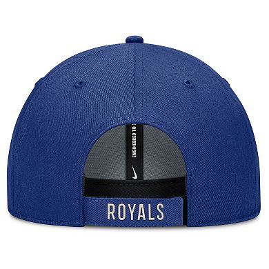 Men's Nike Royal/Natural Kansas City Royals Statement Club Performance Adjustable Hat