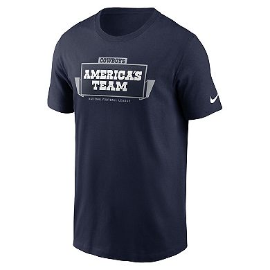 Men's Nike Navy Dallas Cowboys Primetime Local Essential T-Shirt