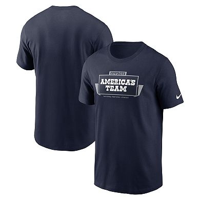 Men's Nike Navy Dallas Cowboys Primetime Local Essential T-Shirt