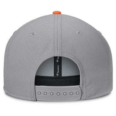 Men's Fanatics Gray Oklahoma State Cowboys Duo Snapback Hat