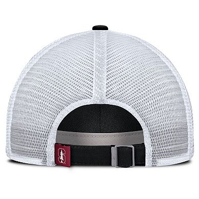Men's Nike Black Stanford Cardinal 2025 Gameday On-Field Club Adjustable Trucker Hat