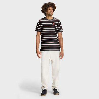 Men's Nike Black Ohio State Buckeyes Athletic Prep Legacy Summit Stripe T-Shirt