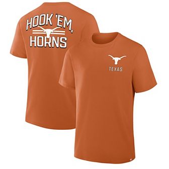 Men's Fanatics Texas Orange Texas Longhorns Quad Legacy T-Shirt
